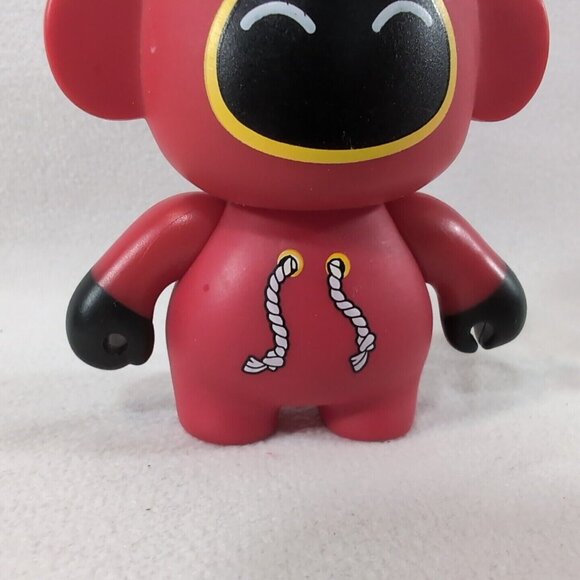 Kidrobot Monskey Vinyl Figure Red Black Hoodie Drawstrings Collectible - Picture 3 of 8